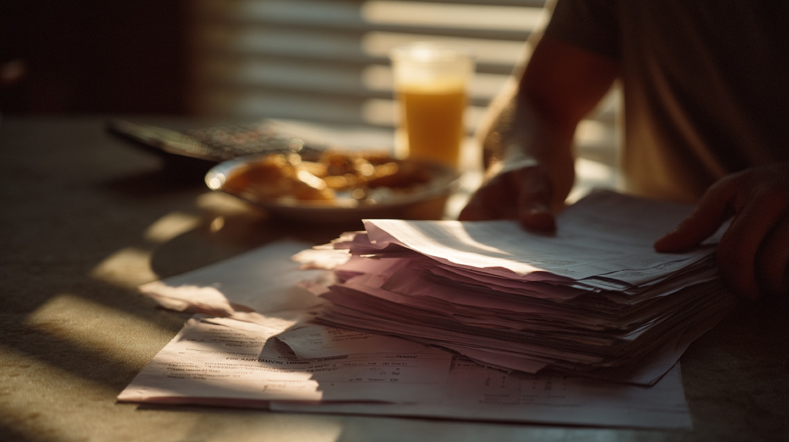 A Florida homeowner working through a stack of renewal letters — the conversation every agent is walking into right now.